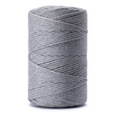 Нитка макраме 3мм 50м Серая