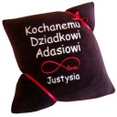 Подарок БАБУШКЕ НА ДЕНЬ БАБУШКИ и РОДИТЕЛЯ - подушка с надписью