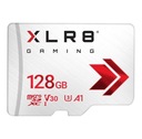Pamäťová karta PNY XLR8 microSD 128GB 100/90 MB/s U3 V30 A1