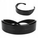 Управление приложением в черных светящихся светодиодных очках