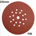 НАждачная бумага на липучке 225 мм для жирафа p36 H19