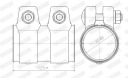 WALKER 86142 З'ЄДНУВАЧ RUR, СИСТЕМА ВИПУСКНИЙ  (16554388681) фото min 9