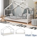 ДИЗАЙН ДЕТСКАЯ КРОВАТКА 200Х90СМ БЕЛАЯ VITALISPA