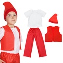 НАРЯД ГНОКА ШЛЯПА СЛОНА ЭЛЬФА КРАСНАЯ 116-128