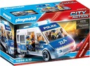 PLAYMOBIL Transporter policyjny ze światłem i dźwiękiem