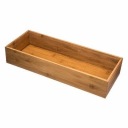 Бамбуковый органайзер 15x38x7 см