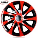 Комплект колпаков NRM Draco CS 15 дюймов, красные.