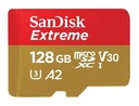 Карта памяти SANDISK Extreme microSDXC 128 ГБ
