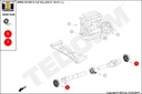 MUÑÓN ELAST. DE EJE BMW 1- 2- 3- 4- 5- 6- 7- X1- Z4 2.0- 4.0 05- KIT CON 