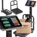 СКЛАДСКИЕ ВЕСЫ, ПРОМЫШЛЕННЫЕ, ПЛАТФОРМА, ЭЛЕКТРОННЫЕ, ЖК-дисплей, 150 КГ