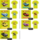 Detské tričko Hot Wheels Lime W 134 Dominujúca farba zelená