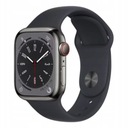 Умные часы Apple Watch Series 8 с GPS, 41 мм, черный алюминий