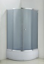 ДУШЕВАЯ КАБИНА С ГЛУБОКИМ ДУШЕВЫМ ПОДДОНОМ 80Х80
