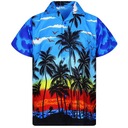 Košeľa Letná denná móda 3d Print Shirt pre m