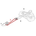 Ремень Husqvarna Rider R214 R216 R316 R318 R320 R322 (двигатель - промежуточный вал)