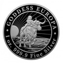 1 oz 2023 Goddess Europa srebrna moneta