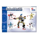 KOCKY pre CHLAPCOV konštrukčné SADA 33 prvkov ROBOT 3v1 alleBLOX 6+ Materiál plast