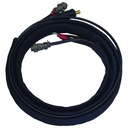 Zespolony przewód sterujący 15m, przyłącza SPARTUS