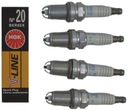 NGK 4388 СВЕЧИ ЗАЖИГАНИЯ 4 ШТ. NGK V-LINE 20 BKR6EK