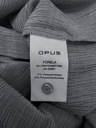 OPUS šedá košeľová blúzka košeľa 36 Dominujúci vzor bez vzoru