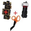 VULPO Тактическая военная аптечка, жгут, ножницы, жгут Molle