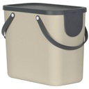 АЛЬБУЛА Мусорное ведро, контейнер, система сортировки мусора 25 л - ROTHO