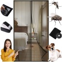 МАГНИТНАЯ МОСКИТНАЯ СЕТКА ДВЕРНАЯ ШТОРА НА БАЛКОННОЕ ОКНО 100х200 МОСКИТНЫЙ МАГНИТ