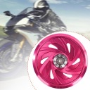 PROTECTION FAN PROFESSIONAL SPARE PARTS ZAMIENNE O HIGH WYDAJNOSCI CHLODZENIE ENGINE ROSE RED  photo 8