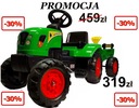 Педальный трактор с прицепом и аксессуарами 133 см АКЦИЯ-30%