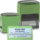 WAGRAF B4s ШТАМП ДЛЯ 8 СТРОК НАЗВАНИЕ КОМПАНИИ ОФИСНЫЙ ДИЗАЙН + ЛАСТИК