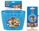 КОРЗИНКА-ЗВОНОК ДЛЯ ВЕЛОСИПЕДА СКУТЕРА PAW PATROL