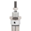MINI CYLINDER AIR ZE STEEL STAINLESS STEEL MA16 DOUBLE DZIALANIE SPARE PART PNEUMATIC  photo 5
