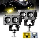 КОМПЛЕКТ 2X МОЩНАЯ DUALCOLOR ФАРА РОБОЧА 20W 12V/24V  фото 13