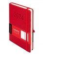 Календарь-книга А5 на 2024 год красный*8109*