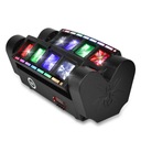 EFEKT LED MULTIEFEKT STROBOSKOP RUCHOMA GŁOWA DMX LIGHT4ME SPIDER STRIPE