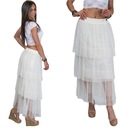 ELEGANCKA ZWIEWNA SPÓDNICA MAXI PATRICA! WZ.1