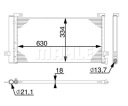 MAHLE DÉSHYDRATEUR CLIMATISATION 630X334X18 VOLVO FM FM II FMX FMX IIphoto 14