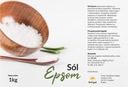 Соль для ванн МАГНИЯ СУЛЬФАТ горькая EPSOM SALT 1кг