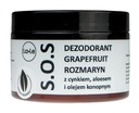 La-Le SOS dezodorant - grapefruit, rozmarín so zinkom, aloe vera a konopným olejom
