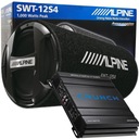 BASS REFLEX ALPINE SWT-12S4 BASS TUBE + УСИЛИТЕЛЬ CRUNCH GPX500.2