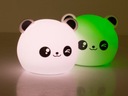 Nočná lampa pre deti led rgb panda dotyk Kolekcia N4L-TP-RON BLACK