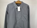 Pánska košeľa sivá basic casual elegantná GEORGE veľ. 3XL Dominujúci vzor bez vzoru