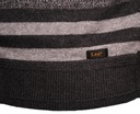 LEE sveter GREY stripes CREW NECK KNIT _ S 36 Pohlavie Výrobok pre mužov