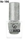 Лак для ногтей Golden Ice Color 196