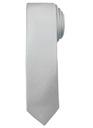 Серый одноцветный мужской галстук, Селедка - 5 см - Angelo di Monti, Серый