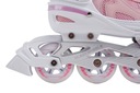 Регулируемые роликовые коньки Женские роликовые коньки размером 35–38 (21,3–23,3 см) Blackwheels