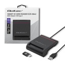 Устройство считывания чип-карт Qoltec Smart ID SCR-0642 USB 2.0USB тип C