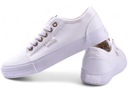 Dámske topánky Lee Cooper Športové tenisky Klasické biele ľahké 2201 veľ.40 Dominujúca farba biela