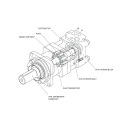 САМИЙ ПОТУЖНИЙ ДВИГУН HYDR. SMSY 250 295OBR 18KW 684NM ВАЛ 32MM HYDROLIDER  (17198657103) фото min 7
