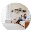 DUŻE LUSTRO ŚCIENNE NA WYMIAR Z WYCIĘCIEM 150 CM